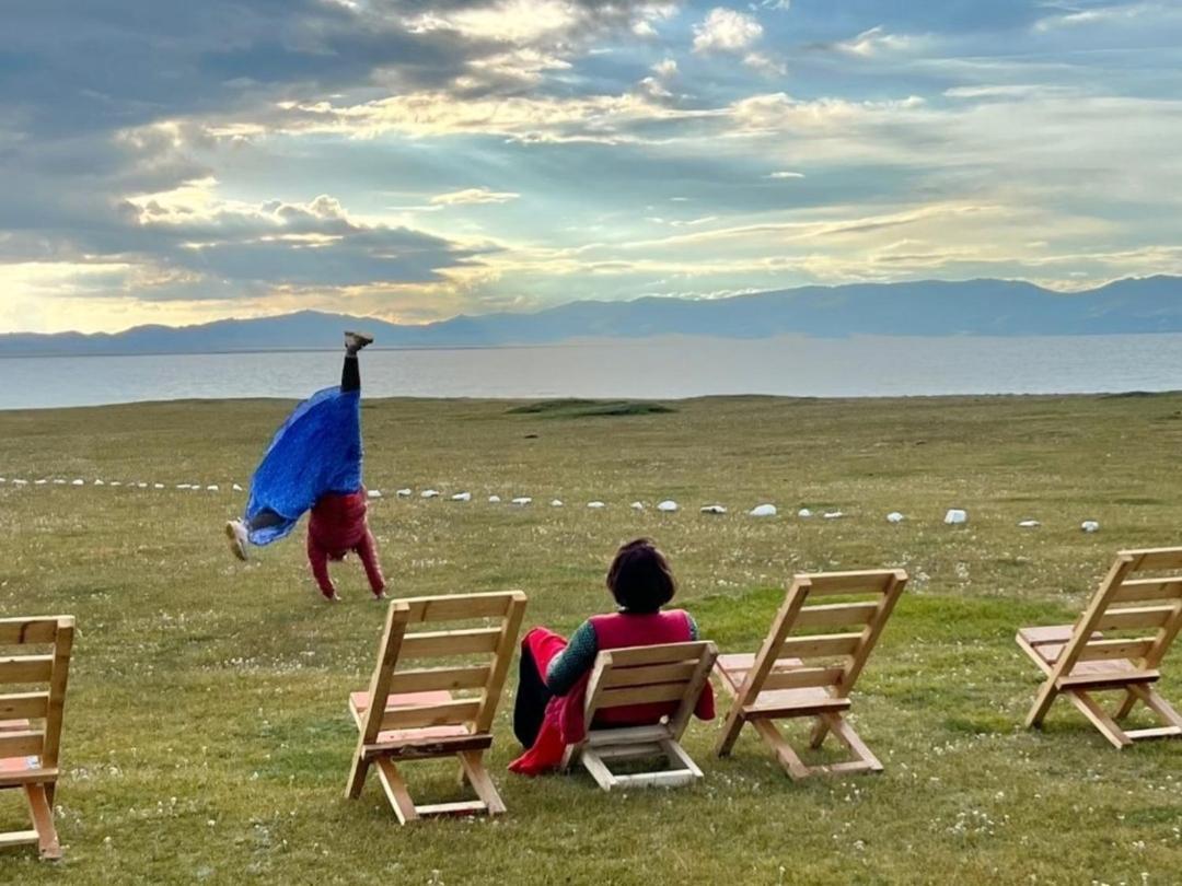Zalkar Yurt Camp Hotell Song-Kul Exteriör bild