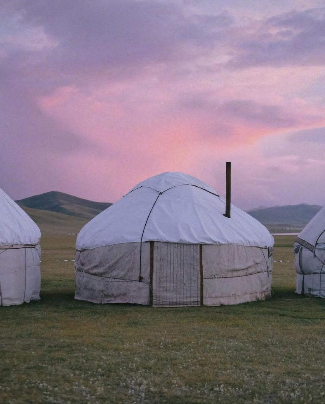 Zalkar Yurt Camp Hotell Song-Kul Exteriör bild